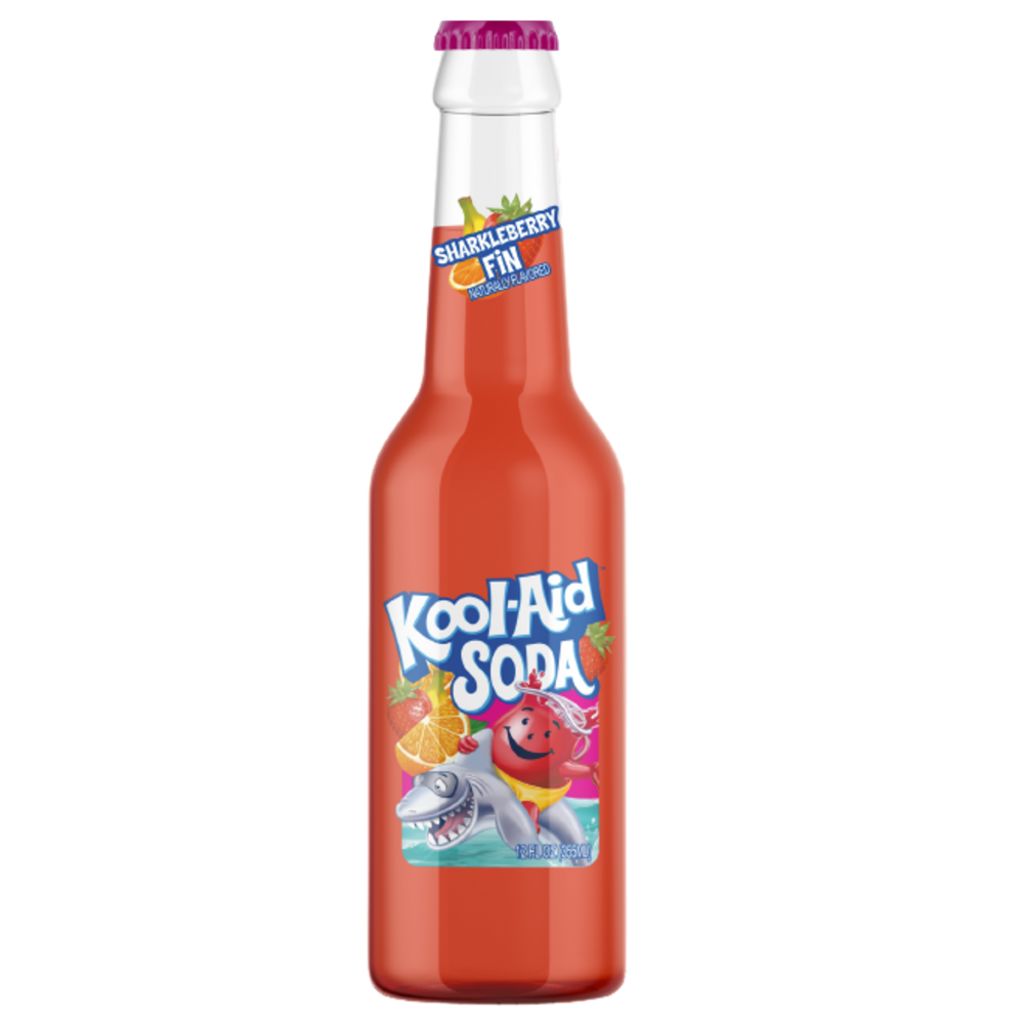 Kool Aid Sharkleberry Soda 355ml x 12ct