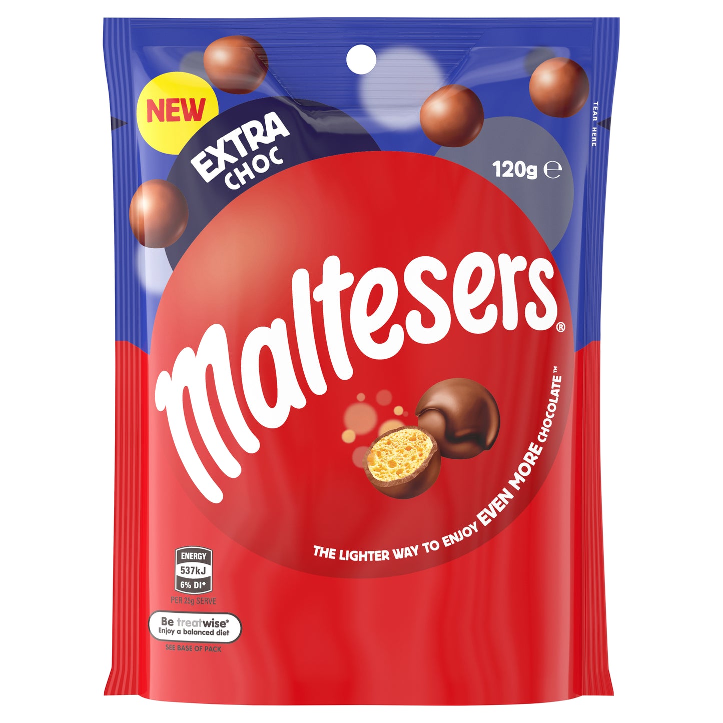 Mars - 120g Maltesers Extra Choc x 12ct