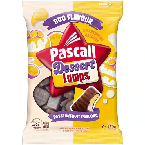 Pākēti Whānau Pascall: Passionfruit Pavlova Lumps 120g x 14