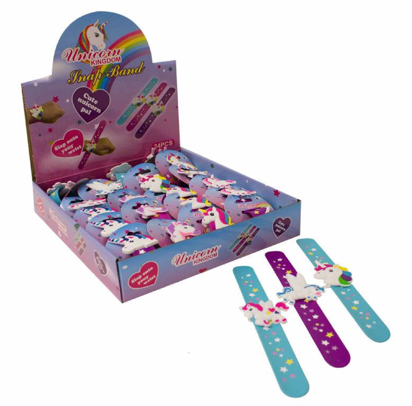 Toy - Unicorn Snap Bracelet x 24ct