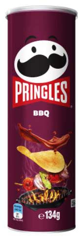 Pringles 134g BBQ x12ct
