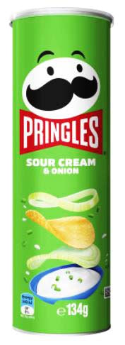 Pringles 134g Sour Cream Onion x12ct