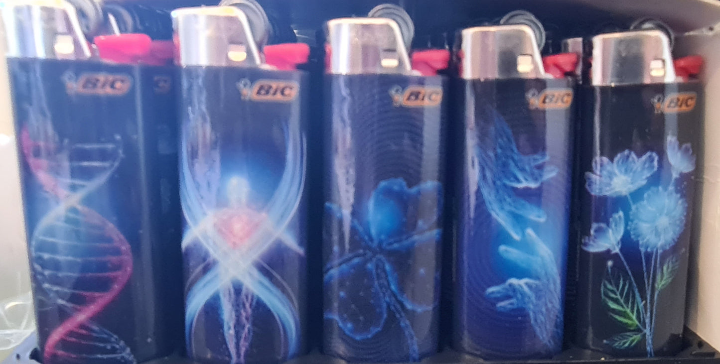 Bic Lighters Printed - Wire x 50ct