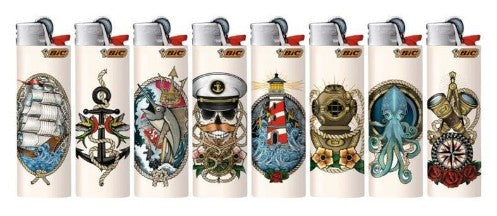 Bic Lighters Printed - Sailor x 50ct