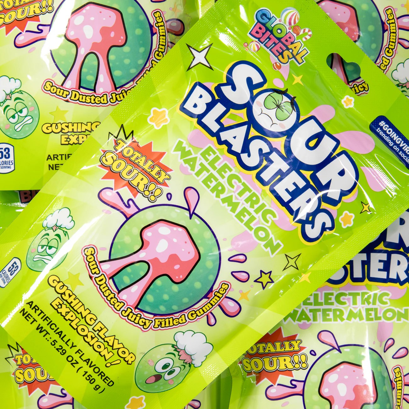 Sour Blasters - Electric Watermelon 150g x 24ct