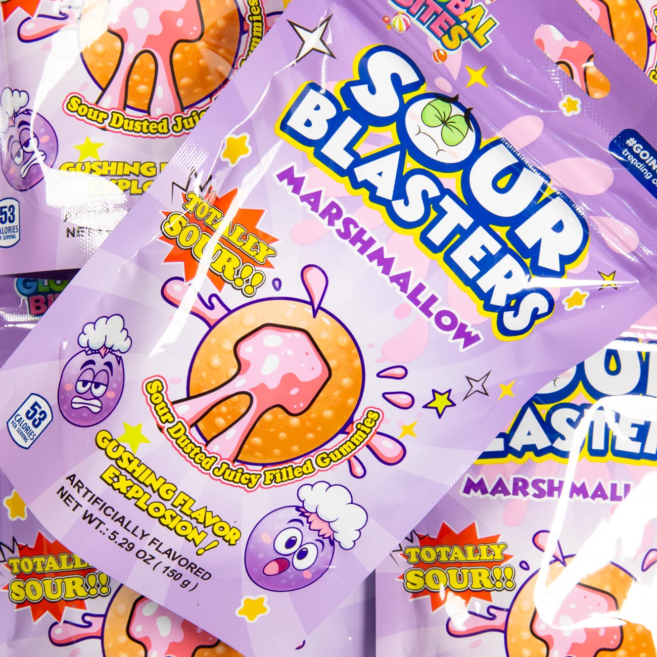 Sour Blasters - Marshmallow 150g x 24ct