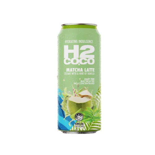 H2 Matcha Latte Coconut 500ml x12ct