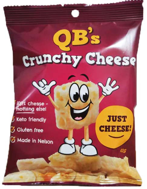 QBs Crunchy Cheese 40g