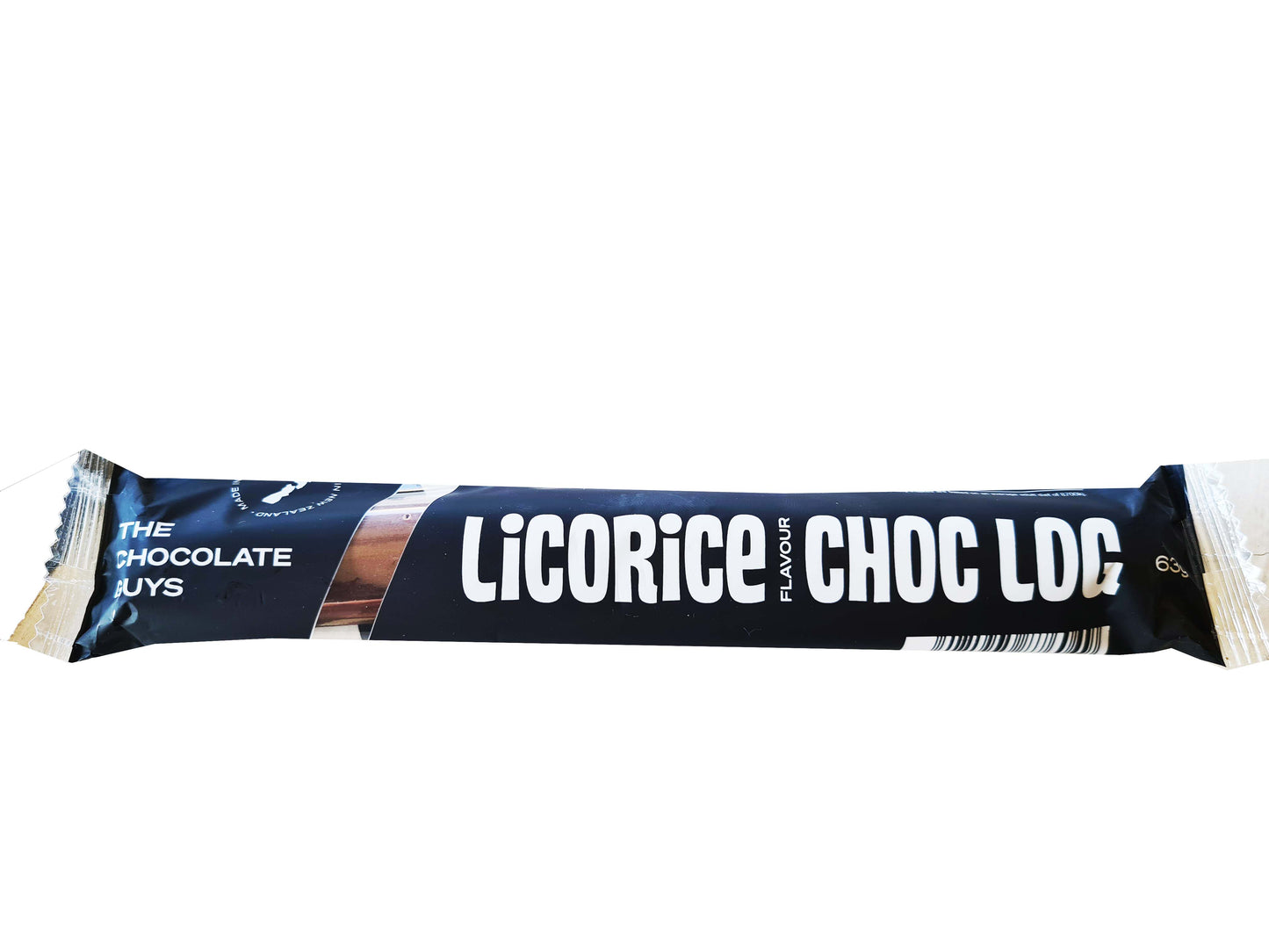 Choc Coated Black Lic Log Wrapped 63g x 54ct