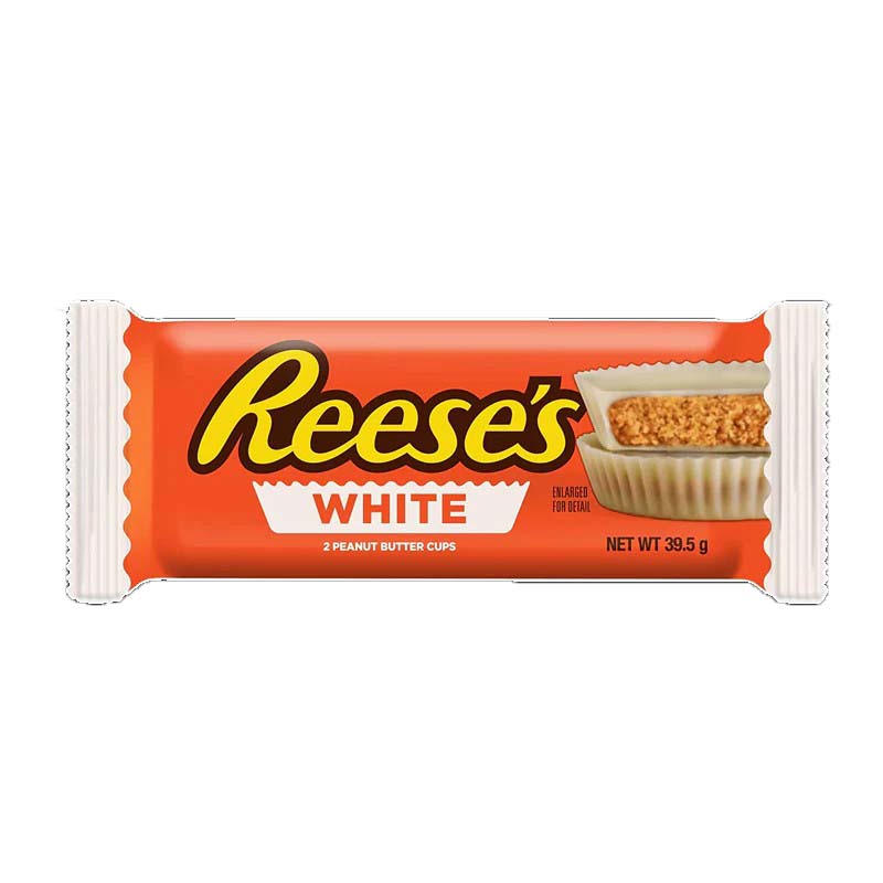 Reeses White Chocolate Cups 39.5g x 24ct