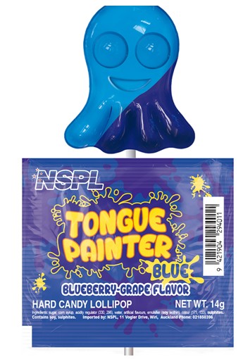 Tongue Painter Blue Lollipop x 40ct