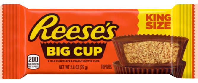 Reeses BIG Cups - King Size 79g x 16ct