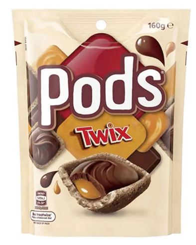 Pods Twix 160g x 15ct