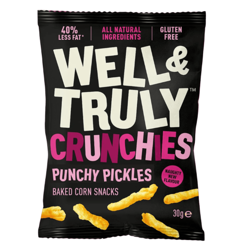 Well And Truly Crunchies - Punchy Pickles 30g x 10ct