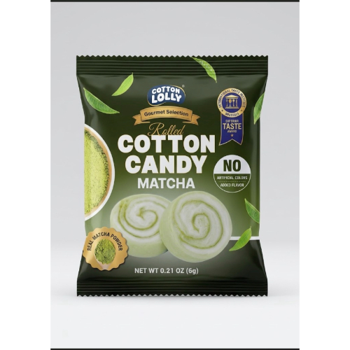 Cotton Candy 6g Matcha - 10ct