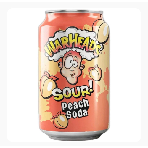 Warheads Sour Peach 355ml x12ct