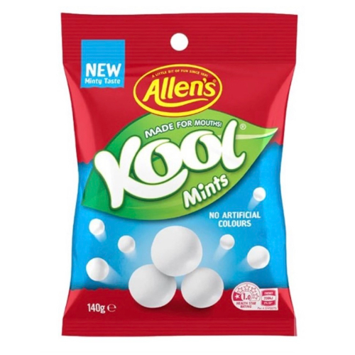 Allens Kool Mints 140g x 12ct