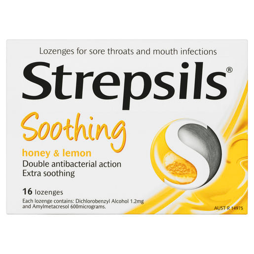Strepsils Honey & Lemon 16pk