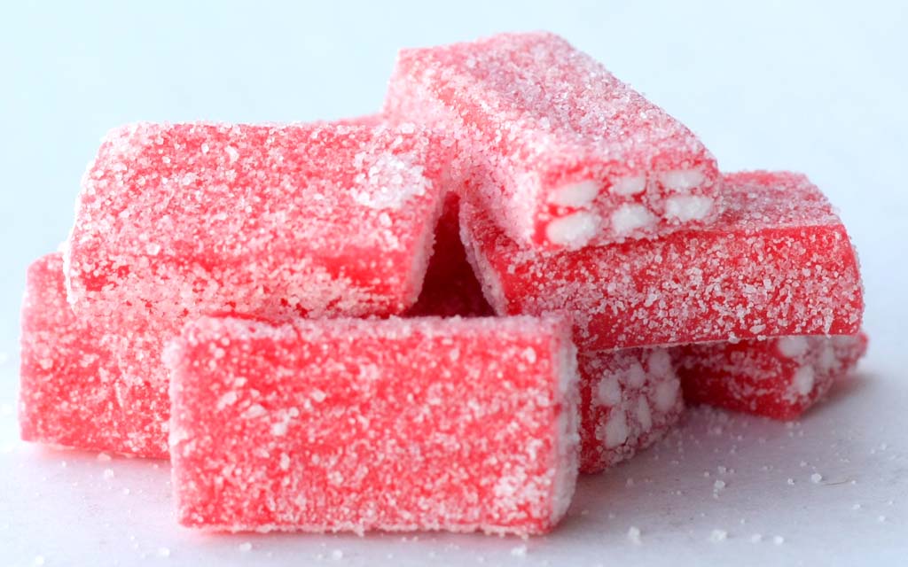 Fini Bricks 2kg Red Fizzy x400ct