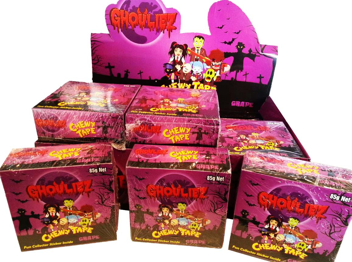Ghouliez Chewy Tape Grape 85g x 12ct