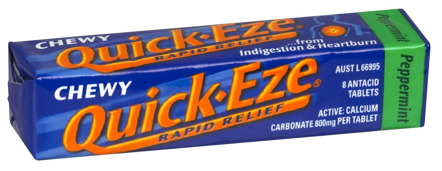Quick Eze Chewy Peppermint 40g x 32ct
