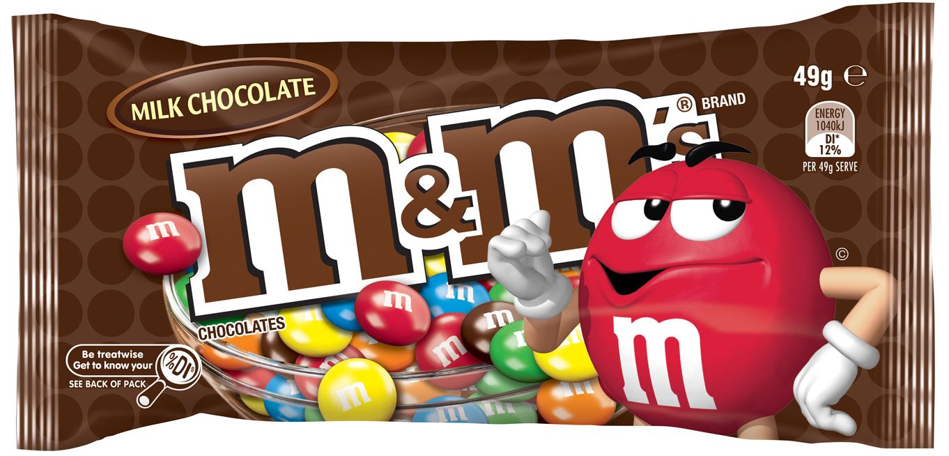 MMs 49g Milk Choc x 12ct