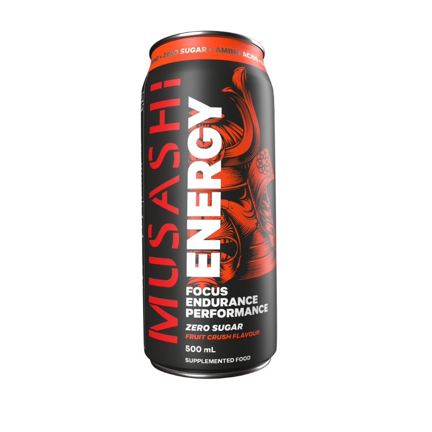 Musashi Energy 500ml - Fruit Crush x 12ct