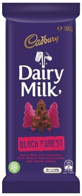 Cadbury 180g Black Forest Block x 15ct