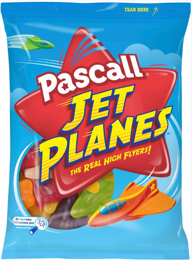 Pascall Family Bag Jet Planes 180g x 18ct