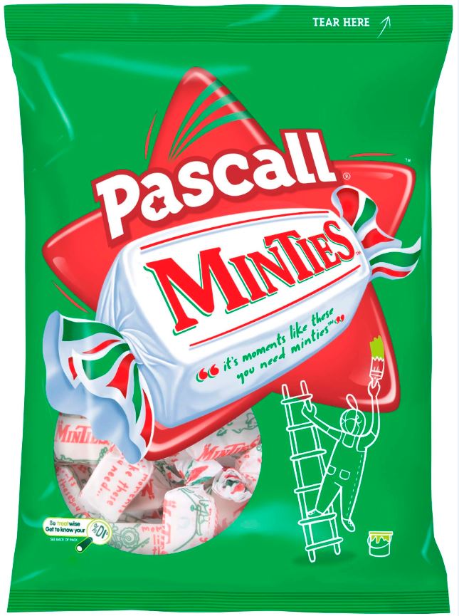 Pascall Family Bag Minties 170g x 16ct