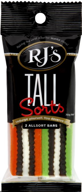 RJ's Tallsorts 70g x 20ct