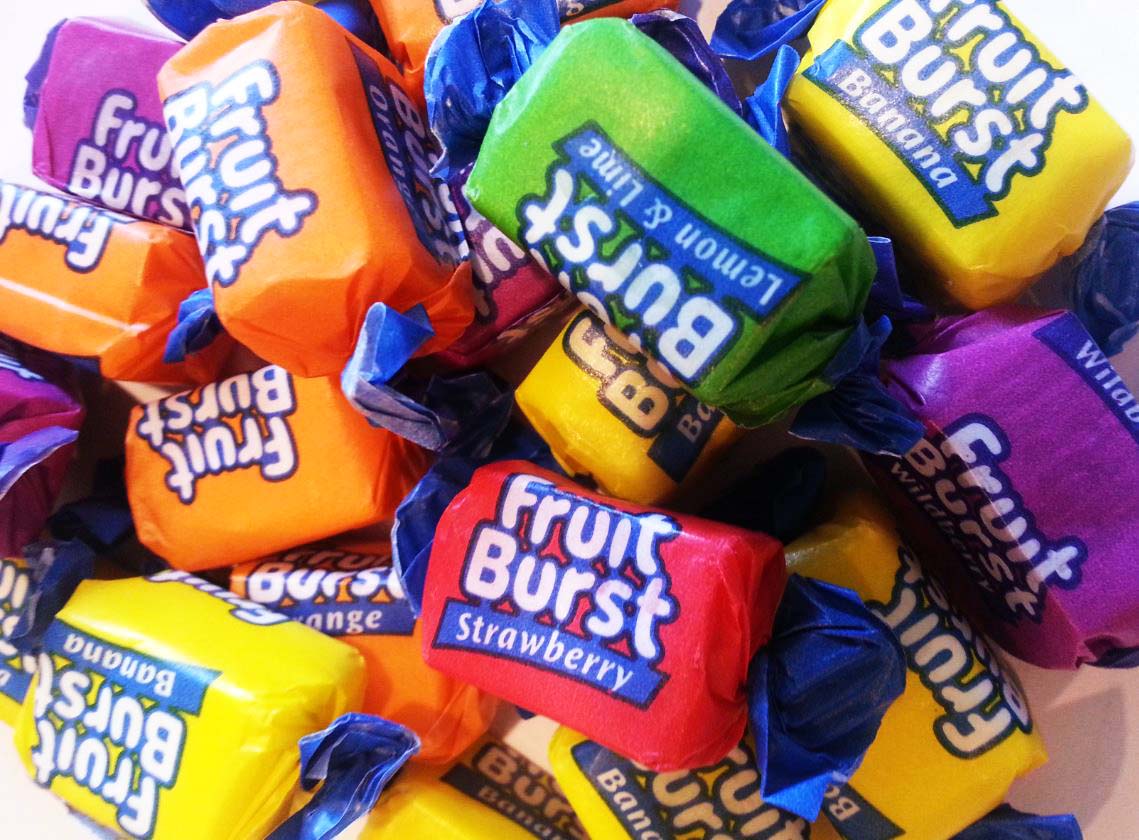 Pascall 2kg Fruit Bursts x 320ct