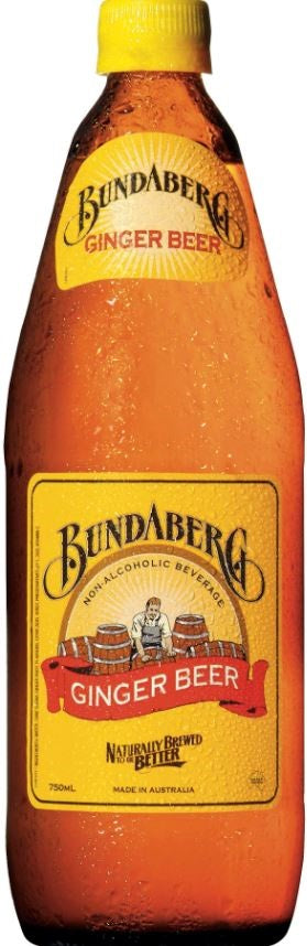 Bundaberg Ginger Beer 750ml x12ct