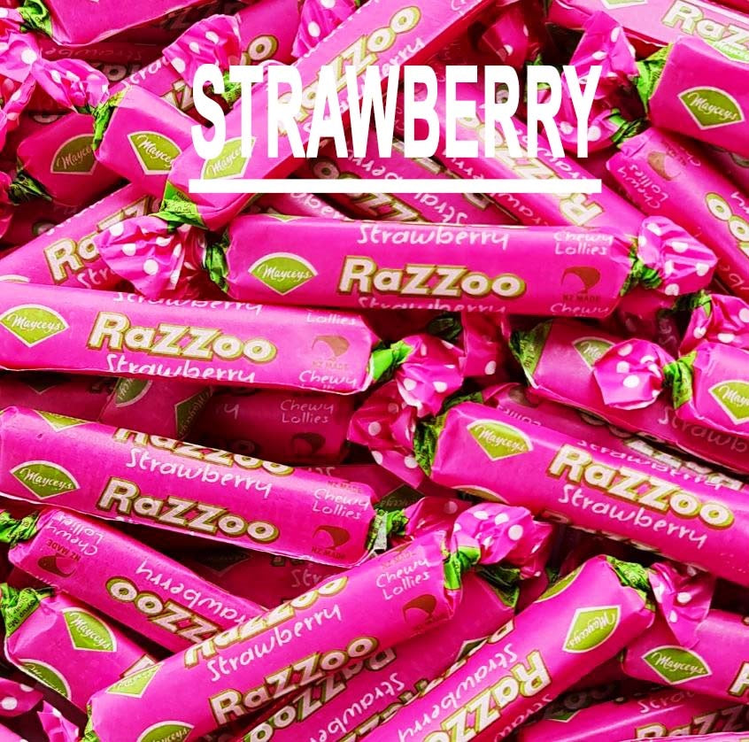 Mayceys Razzoos Strawberry x 175ct