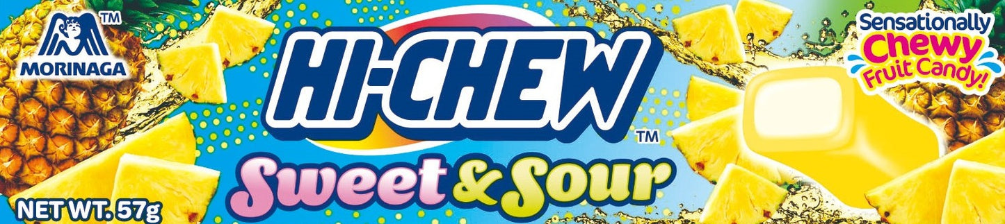 Hi-Chew Sweet & Sour Pineapple 57g x 12ct