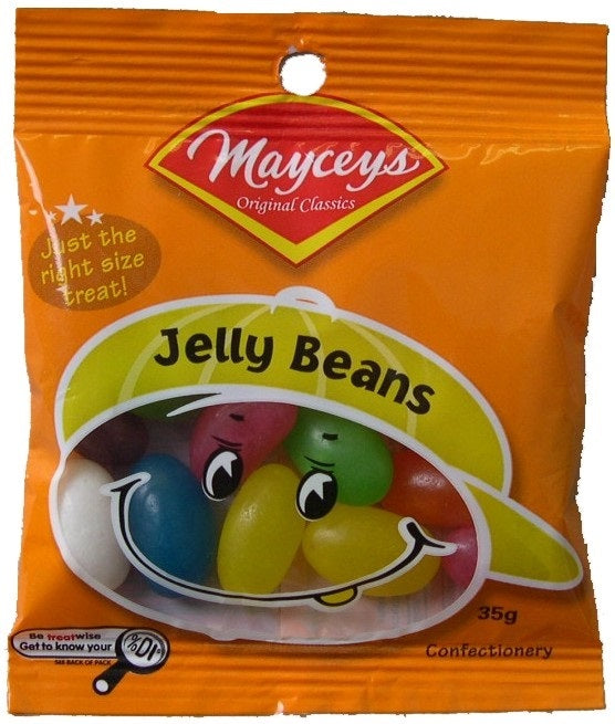 Mayceys 35g Smiley Jelly Beans x24ct