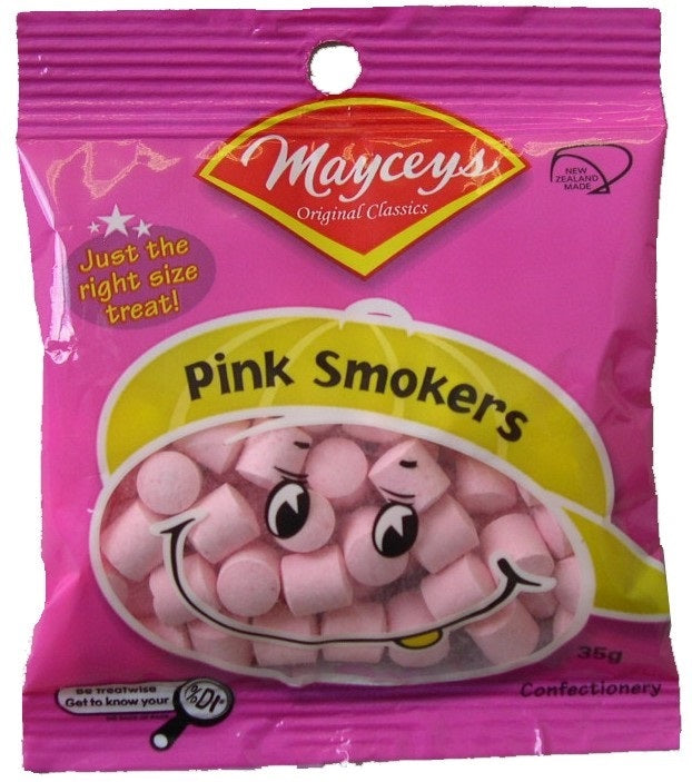 Mayceys 35g Smiley Pink Smoker x 24ct