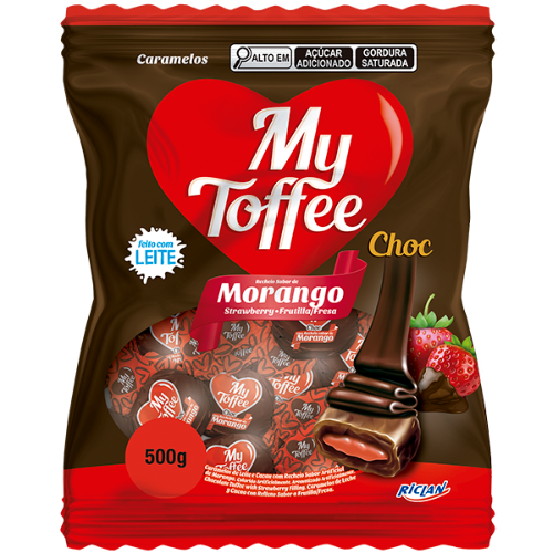 My Toffee - Choc With Strawberry 90g x15ct