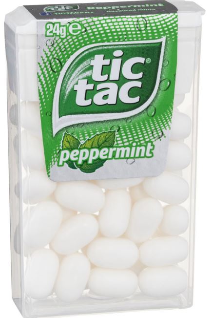 Tic Tac Peppermint 24g x 24ct