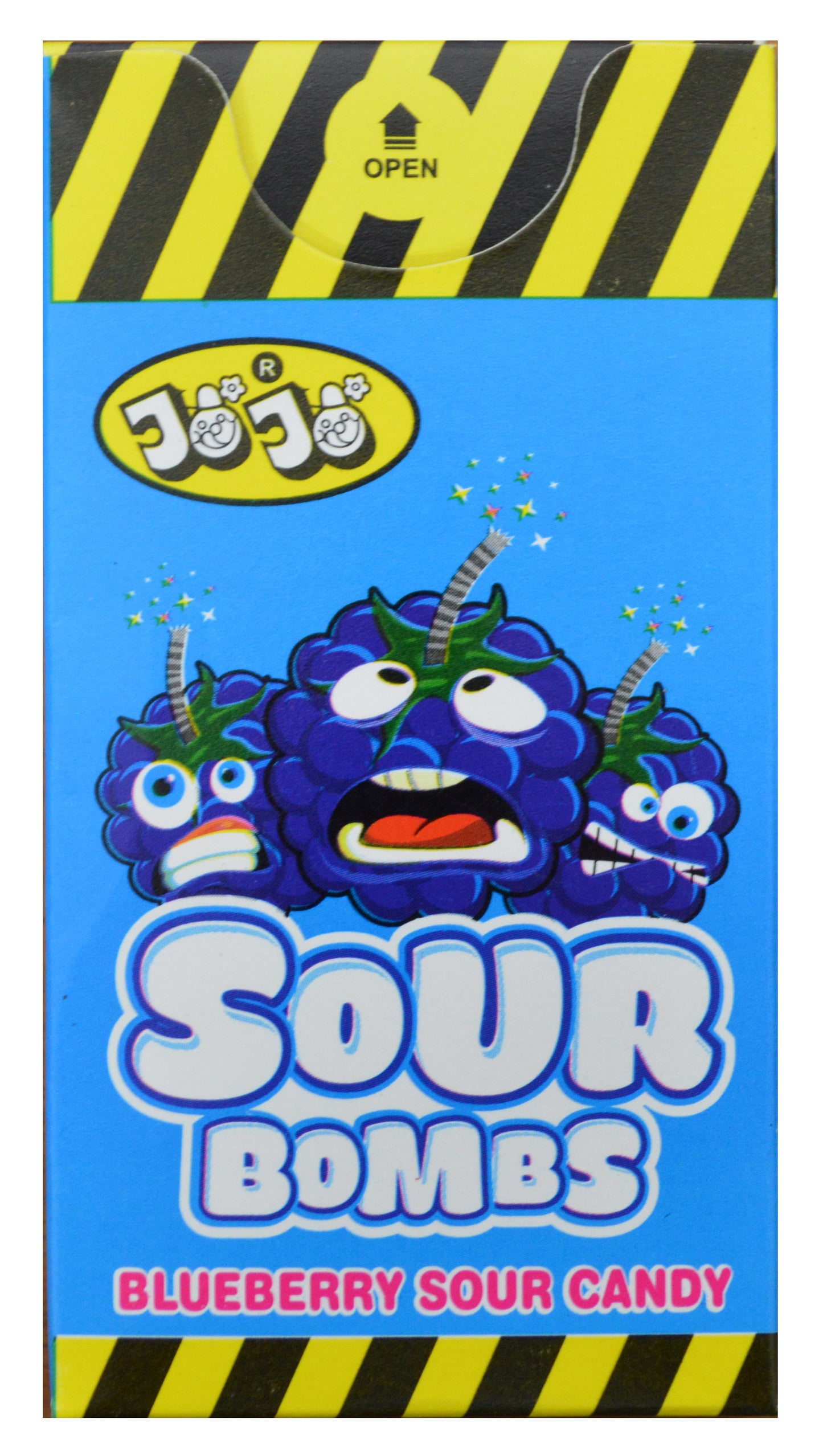 Jojo Sour Bombs Blueberry 30g x 12ct