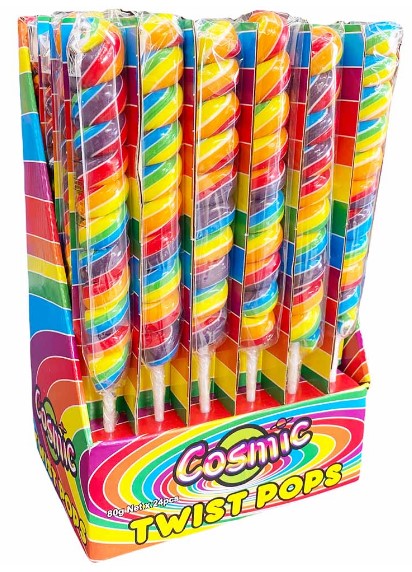 Cosmic Twist Pops 80g x 24ct