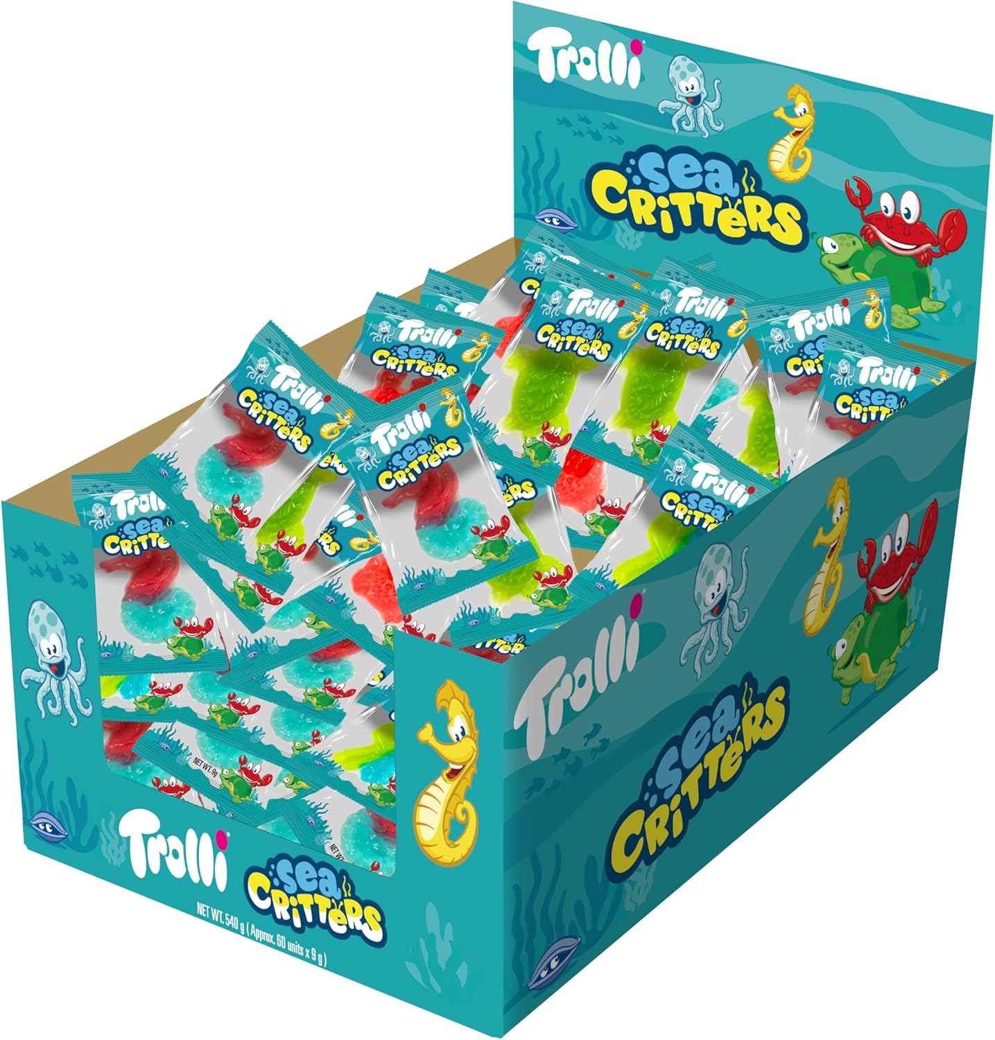 Trolli Sea Critters 9g x 60ct