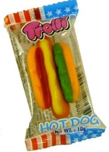 Trolli Hot Dog 9g x 60ct
