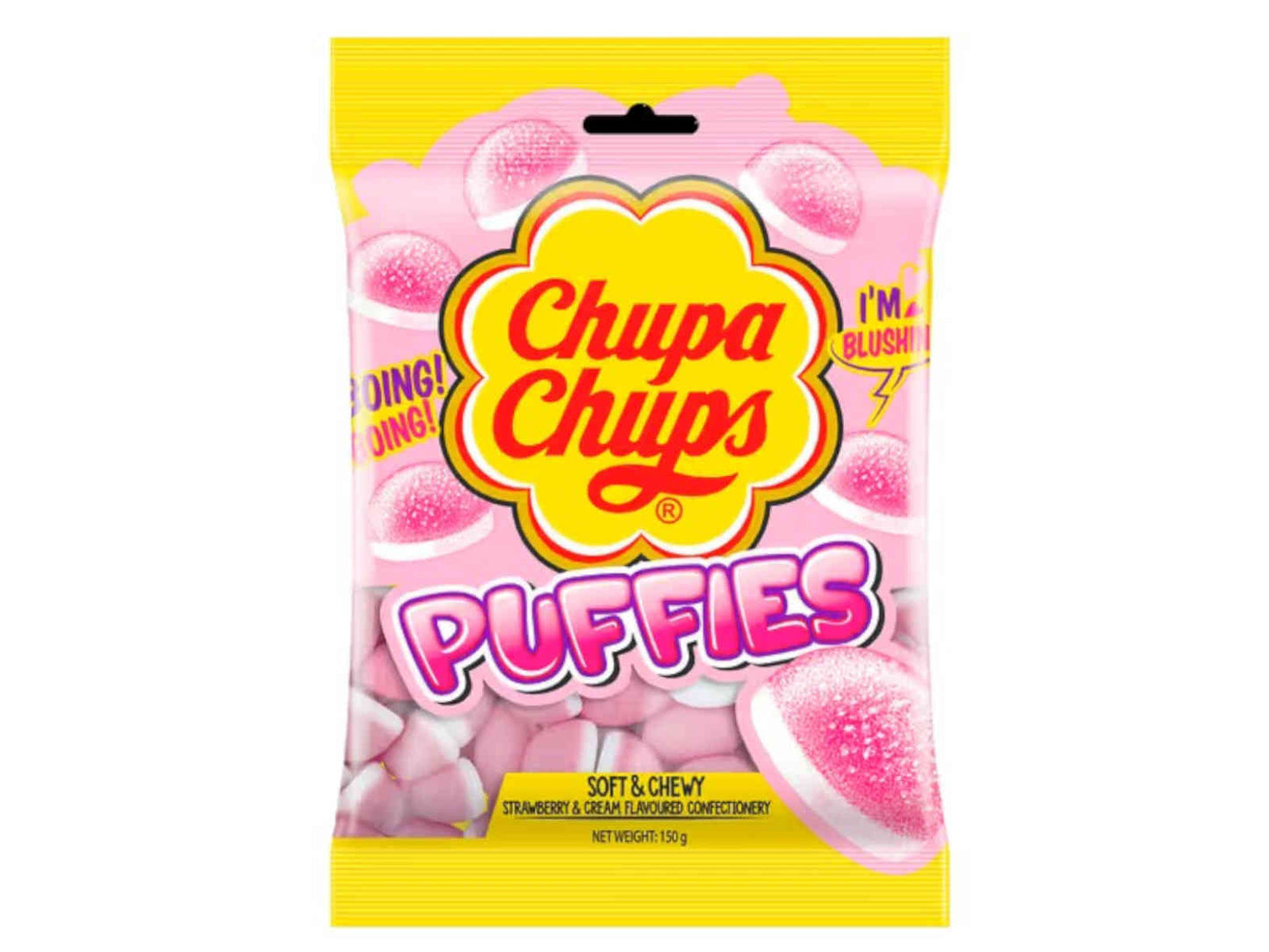 Chupa Chups Puffies 150g x 12ct