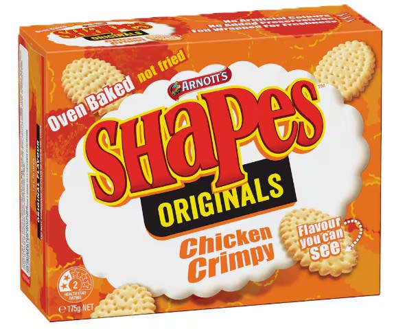 Arnotts Shapes Chicken 175g x 24ct