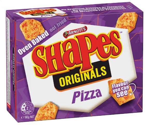 Arnotts Shapes Pizza 190g x 24ct