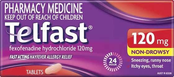 Telfast Tablets 120mg x 5ct