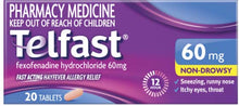 Telfast Tablets 60mg x 10ct