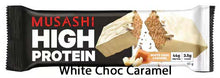 Musashi High Protein White Chocolate Caramel - 90g x 12ct