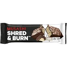 Musashi Shred and Burn Cookies Cream Bar 58g x 12ct